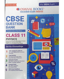 Oswaal Physics Question Bank Class -11